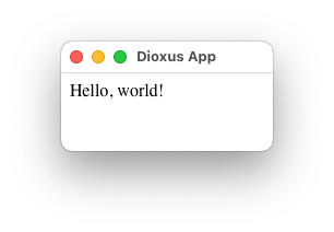 hello world